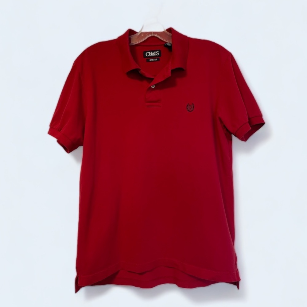Chaps Men’s Stretch Polo Shirt - Size Medium